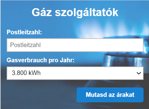 Gáz szolgáltató váltása Németországban